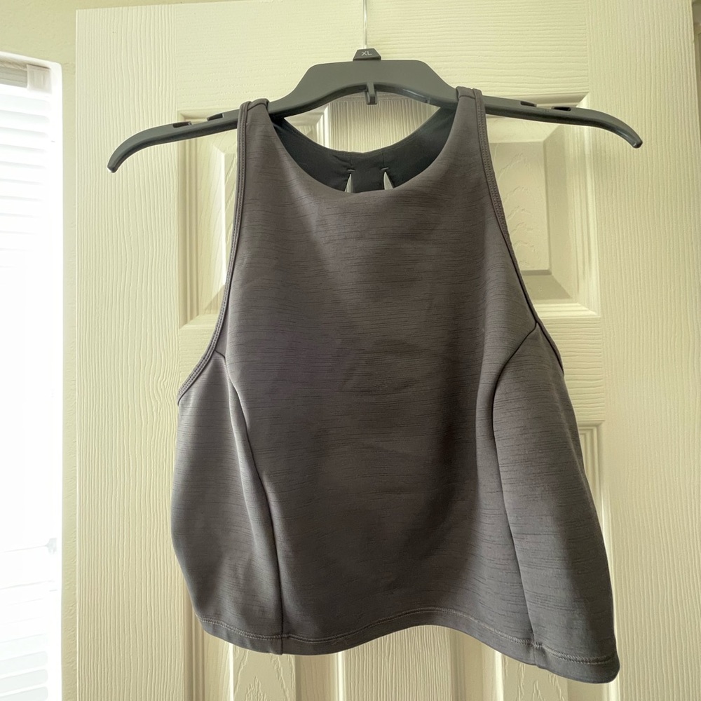 Athletic crop top